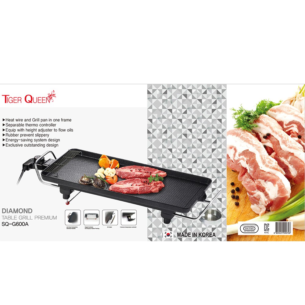 Bàn nướng điện Tiger Queen SQ-G600A