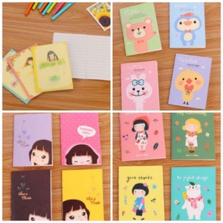 Sổ tay mini nhiều hình dễ thương