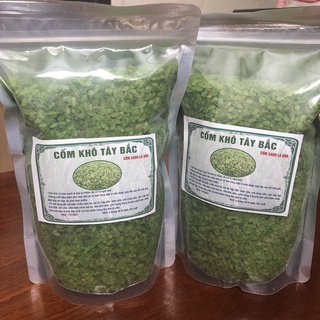 Cốm khô 🌺FREESHIP🌺 Cốm khô Tây Bắc, cốm xanh khô nấu chè, nấu xôi, làm chả cốm - gói 1kg