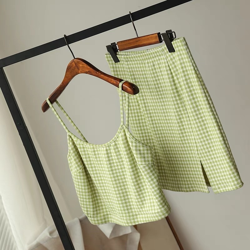 set chân váy và áo F21