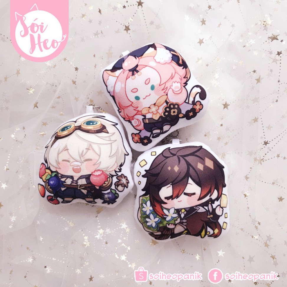 Móc khóa/Plushie nhồi bông Genshin Impact S020