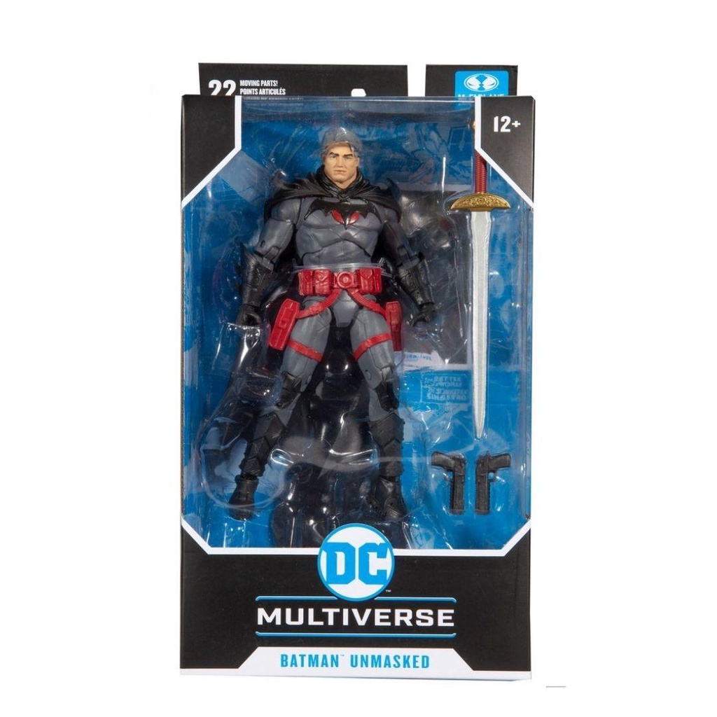 Mô hình DC Multiverse Thomas Wayne 18cm Flashpoint Batman Unmasked  McFarlane CHÍNH HÃNG MỸ DCMF33