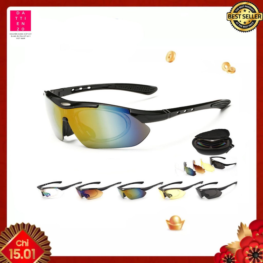 BỘ KÍNH MÁT THỜI TRANG 5IN1 OULAIOU VERSION 2.0 BẢN MỚI NHẤT