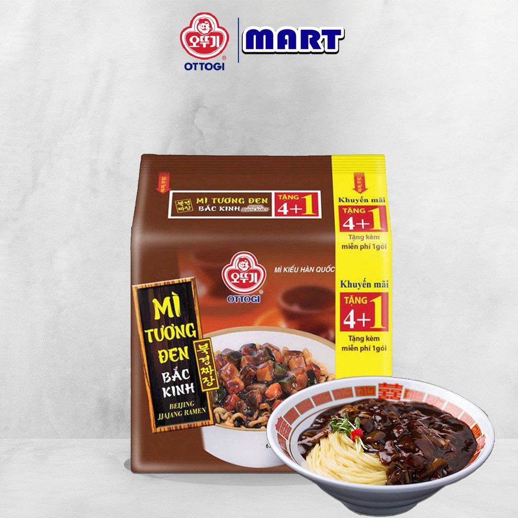 [FREESHIP❤️] - Mì Tương Đen Bắc Kinh Ottogi (5 Gói)