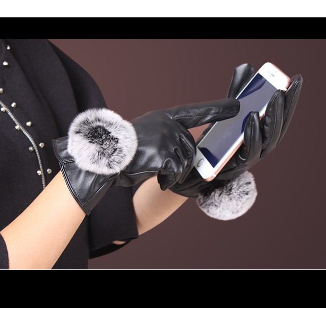 găng tay da nữ,bao tay da nữ cao cấp thiết kế hiện đại sang trọng cảm ứng điện thoại cực nhạy mẫu mới hiện nay