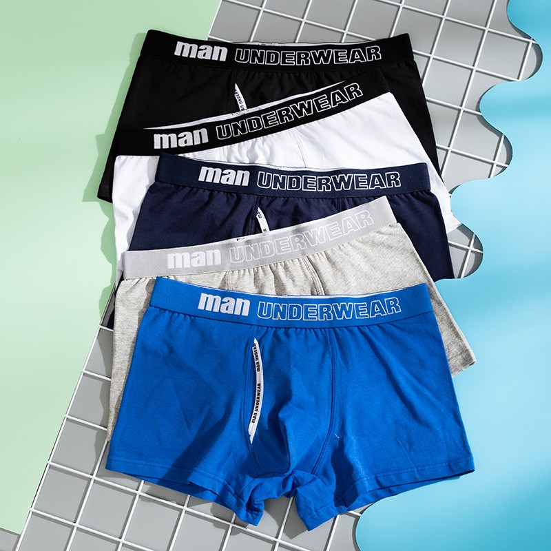 Quần Lót Boxer Chất Liệu Cotton Cao Cấp Thời Trang Dành Cho Nam