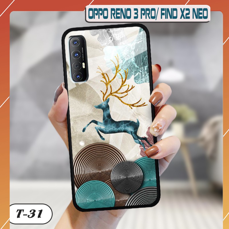 Ốp kính 3D Oppo Reno 3 Pro