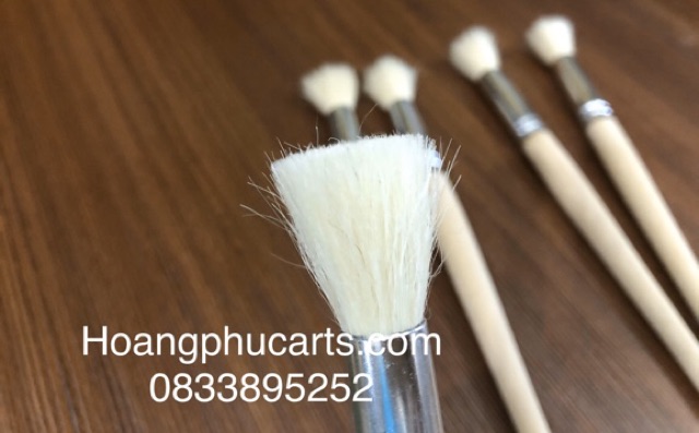 Bút lông thỏ đầu xù số 25 loại đẹp