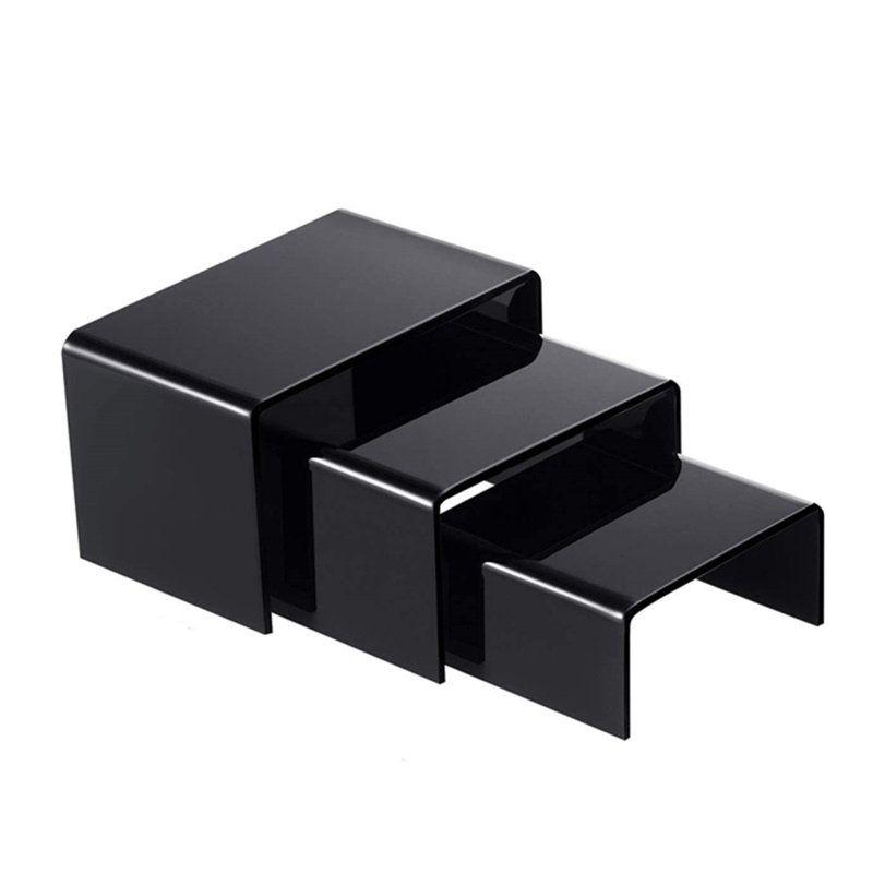 Bộ 3 Giá Đỡ Trưng Bày Trang Sức / Búp Bê Bằng Acrylic Tiện Dụng