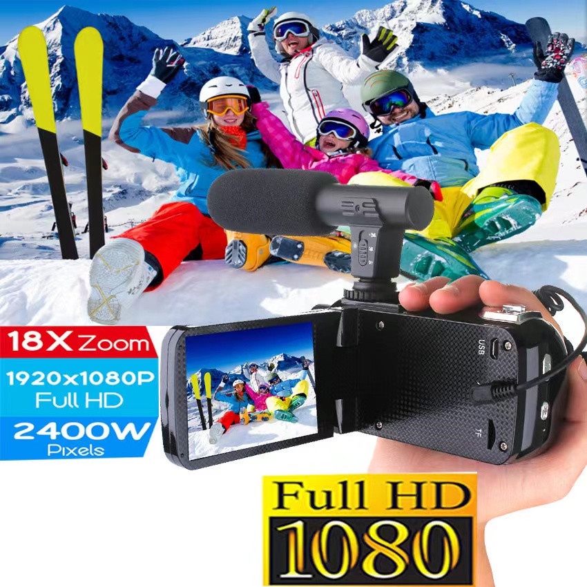 Máy Quay Phim Cầm Tay Elitek Hd Digital Video 16X