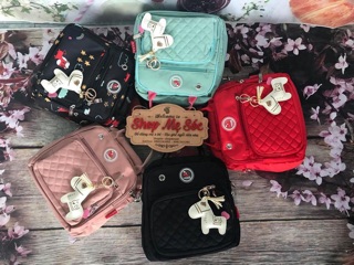Túi xách Balo bỉm sữa LAGAFFE mini