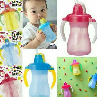 Bình Tập Uống Nước Pigeon 150ml đủ màu nội địa Nhật