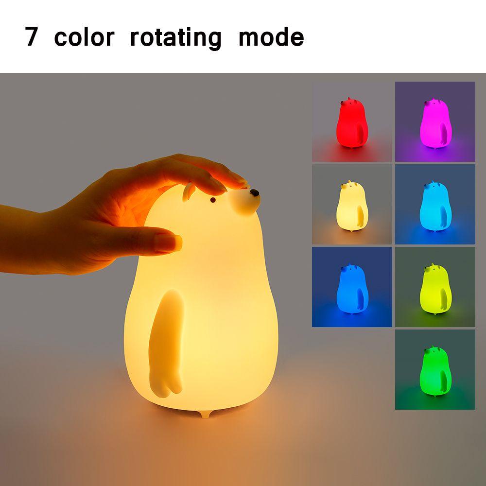 YNATURAL Đèn Ngủ Cảm Ứng Chạm Có Thể Sạc Lại