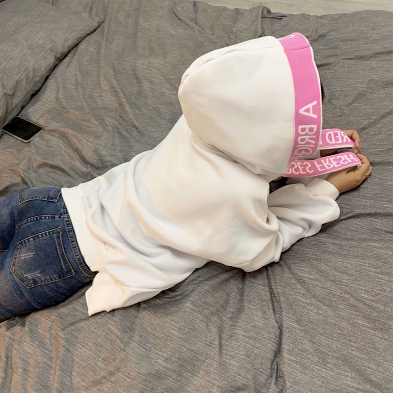 Áo Sweater Dáng Rộng Phong Cách Hàn Quốc Dễ Thương Cho Nữ