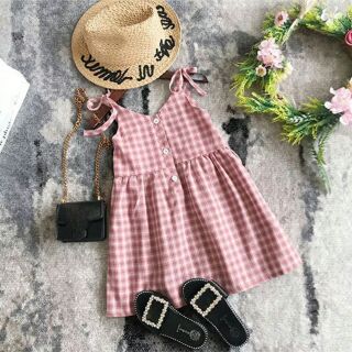 Combo váy kẻ