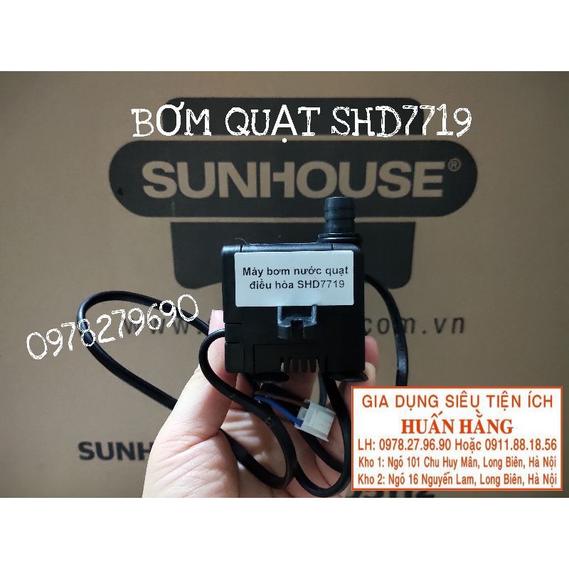BƠM NƯỚC, BÁNH XE, Điều Khiển từ xa QUẠT ĐIỀU HOÀ SUNHOUSE SHD7719