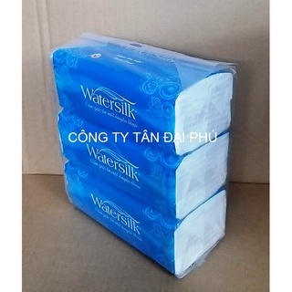 Combo 3 gói Khăn giấy rút Watersilk 200 tờ
