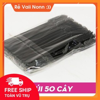 Chổi chải mi ( BỊCH 50 CÂY- 10  CÂY)_dụng cụ nối mi_THÚY HÂN