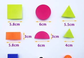 Bộ nút cài Creative Geometry