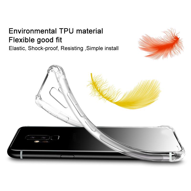 LG V40 ThinQ Case with Screen Protector IMAK Soft TPU silicone phone shell Back