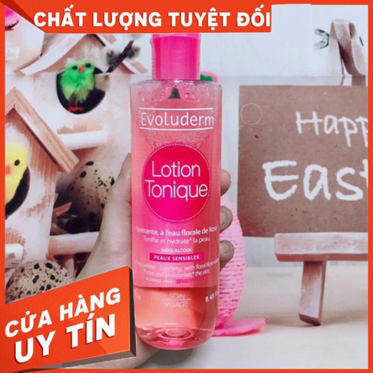 Nước hoa hồng giữ ẩm Evoluderm Lotion Tonique 250ml