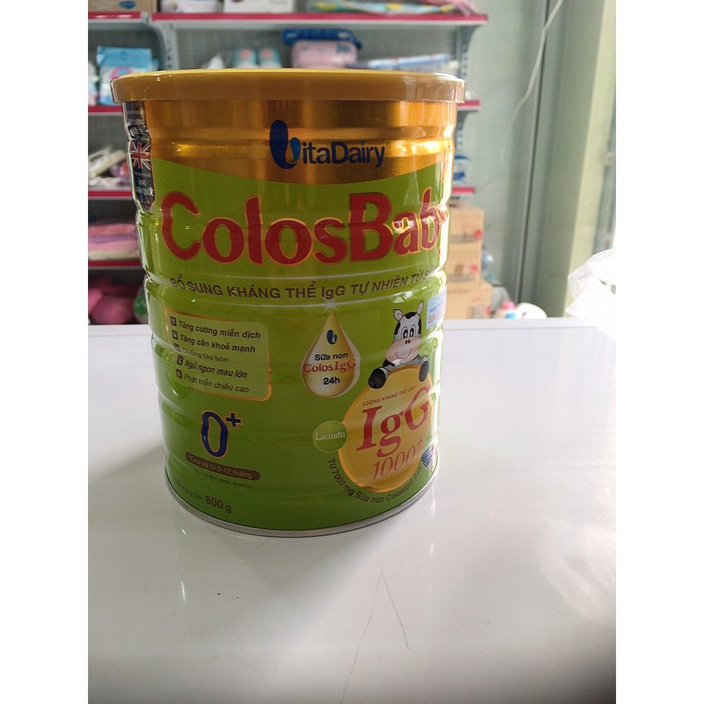 [Mua 2 có quà] Sữa ColosBaby Gold 0+ 800g