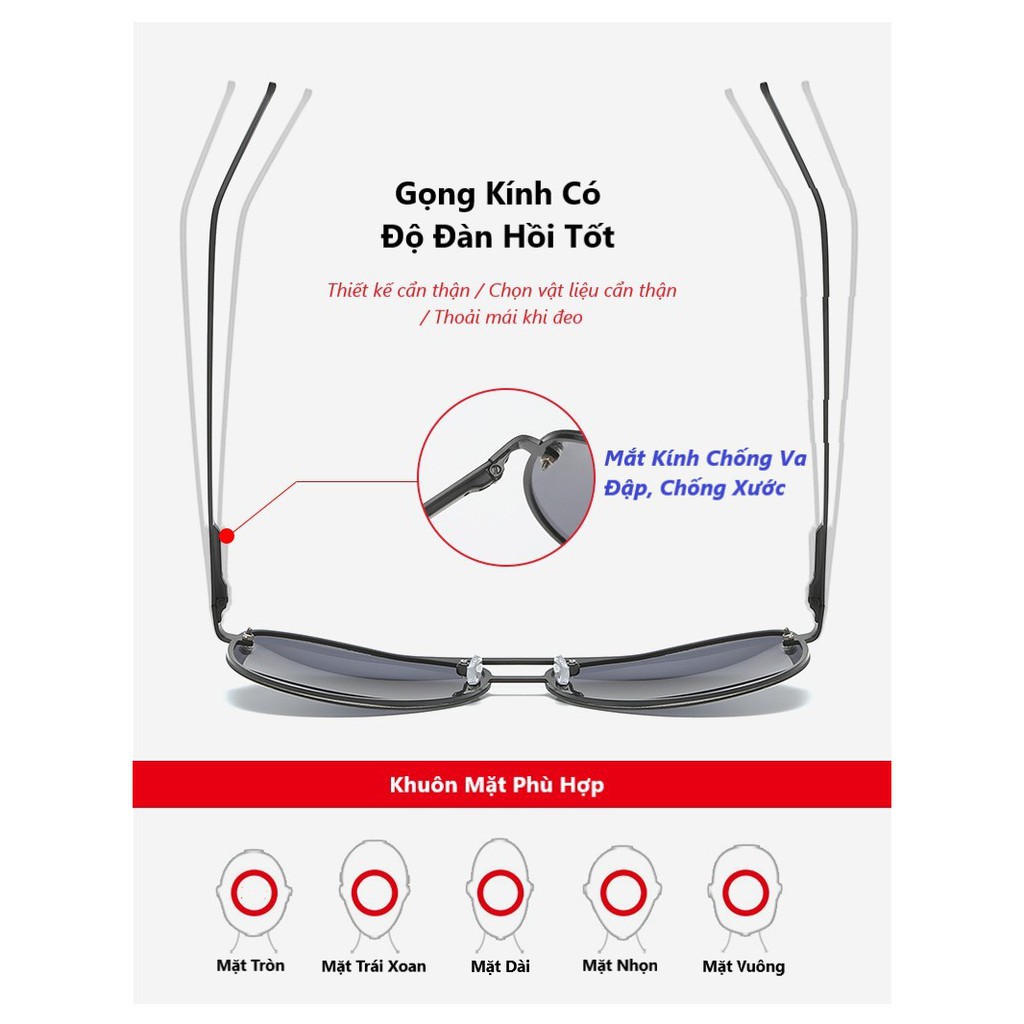 Kính Mát Thời Trang Unisex Phân Cực 2020 chống tia UV400 (Hàng Nhập Khẩu) | BigBuy360 - bigbuy360.vn