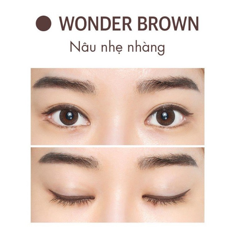 Kẻ Mắt Nước BOM Wonderproof Eyeliner 0.5g - 02 Brown