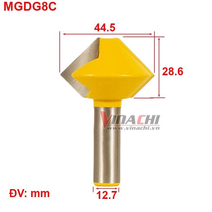 NGHỀ MỘC MŨI GHÉP ĐA GIÁC MUWANG - 1 MŨI