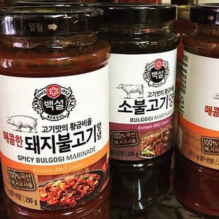 Sốt ướp thịt heo, thịt bò BBQ Hàn Quốc 290gr
