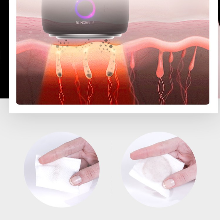 Máy Rửa Mặt + Điện Di Tinh Chất 4 in 1 BlingBelle Máy Tẩy Trang, Làm Sạch, Đẩy Dưỡng Chất, Massage Mặt Ion Eater Egg | BigBuy360 - bigbuy360.vn