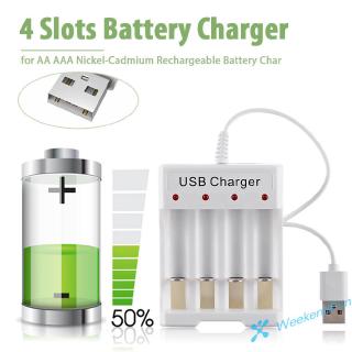 Bộ Sạc Pin Aa Aaa Với 4 Ô