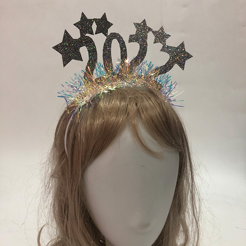 Cài Tóc Đính Kim Tuyến Lấp Lánh Mừng Năm Mới 2022