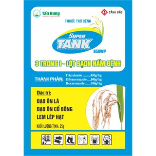 Thuốc trừ bệnh Super Tank 650WP công ty Tấn Hưng