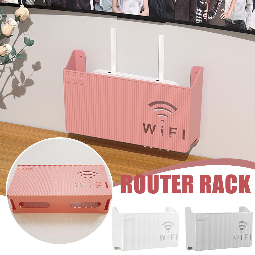 Hộp Đựng Bộ Định Tuyến Wifi Không Dây Treo Tường Trang Trí Nhà Cửa C8O3