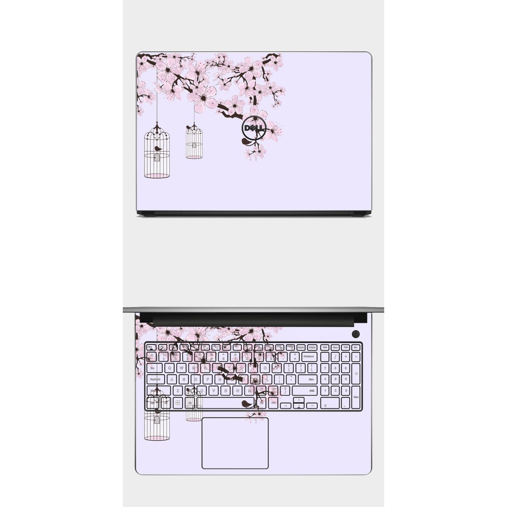 Skin Laptop Hình Cành Hoa Full Các Dòng Như: Dell, Hp, Acer, Asus, Macbook,...