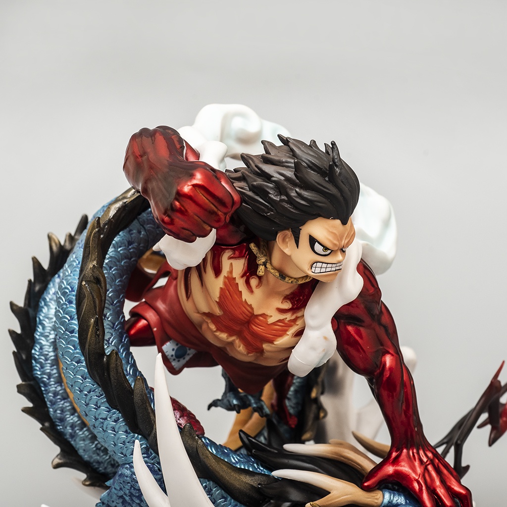 Mô hình One Piece Luffy Gear 4 battle tứ hoàng Kaido dạng rồng  - Mô hình trang trí One Piece Haki Shop
