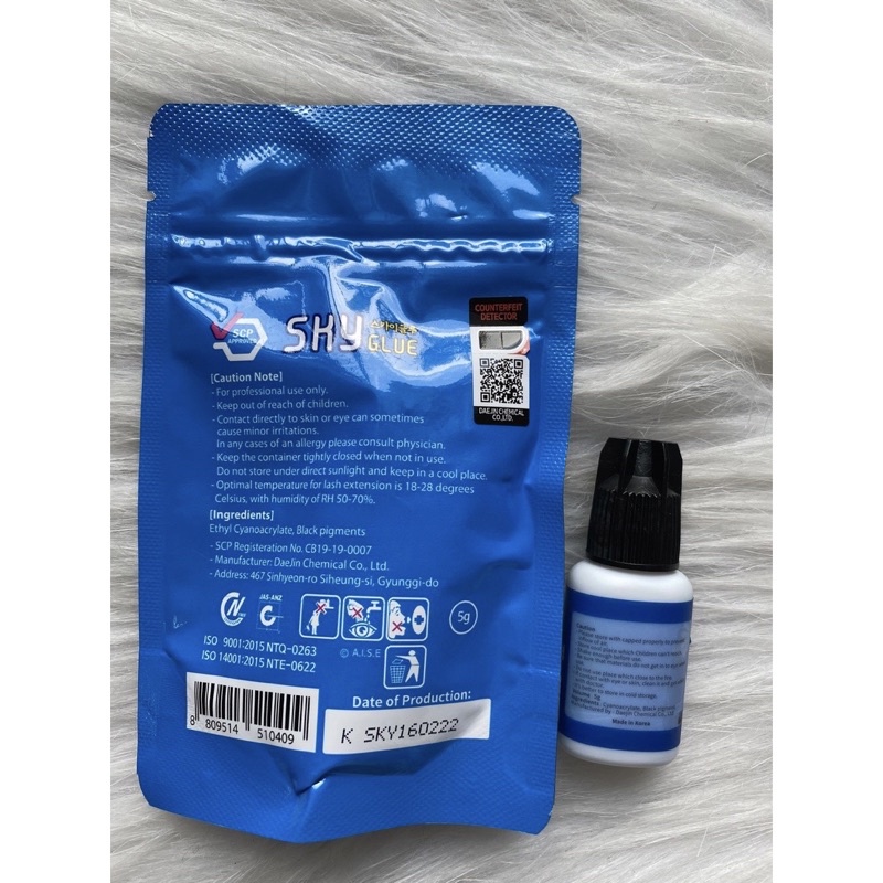 (CHÍNH HÃNG) Keo nối mi Sky D+ Hàn Quốc - Phan Dũng