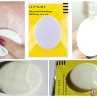 Pad rửa mặt Sephora (Bill mua tại Pháp ảnh bên cạnh)