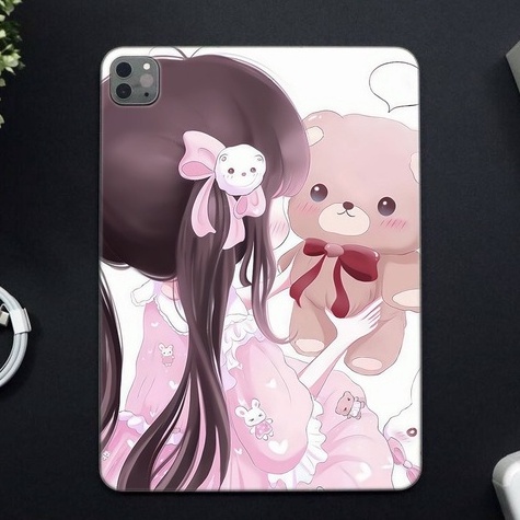 Miếng Dán Skin IPAD In Hình Gấu Dễ Thương Dành Cho Skin Ipad Pro / Skin Ipad Mini / Ipad Air