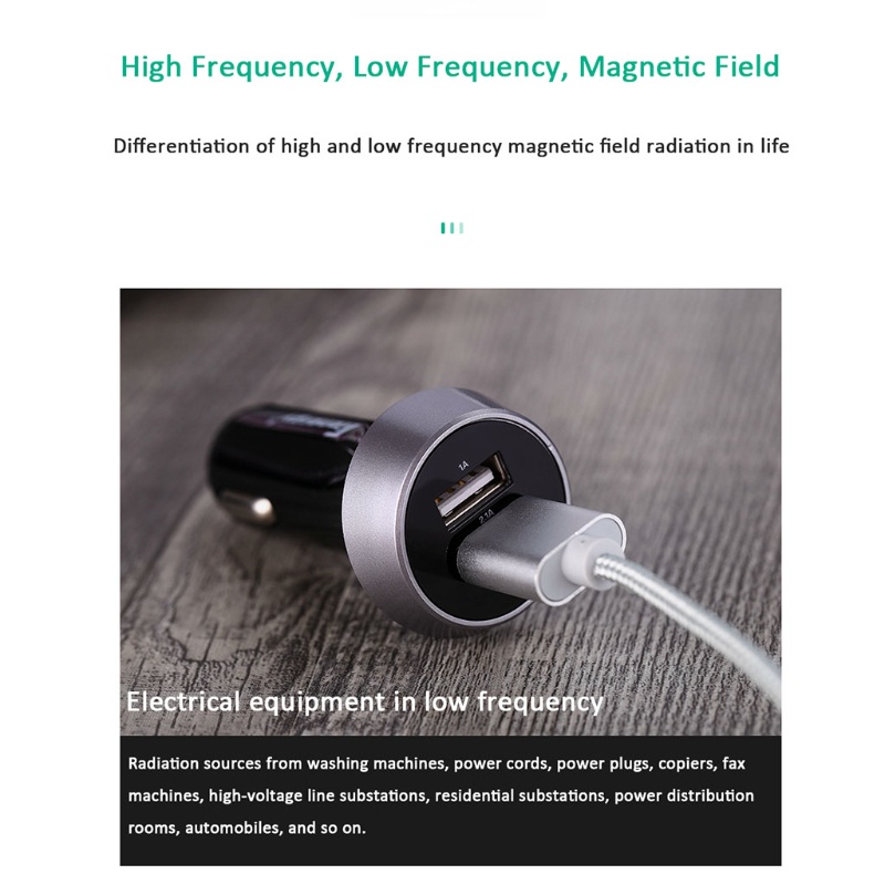 Máy Kiểm Tra Bức Xạ Sóng Điện Từ Cầm Tay Độ Chính Xác Cao