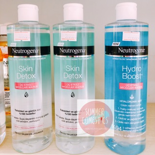 [Nước tẩy trang] Nước tẩy trang cho da mặt Neutrogena