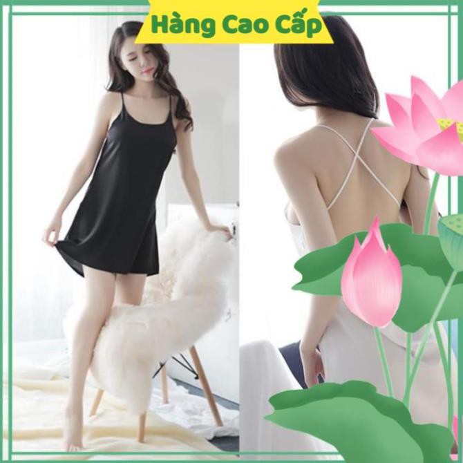 Đầm Ngủ Sexy Đầm Ngủ Hai Dây Cao Cấp Chéo Lưng Gợi Cảm | BigBuy360 - bigbuy360.vn