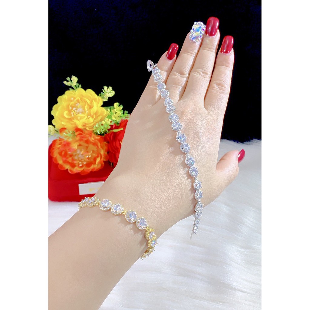 Lắc tay nữ mạ 18k cao cấp P260