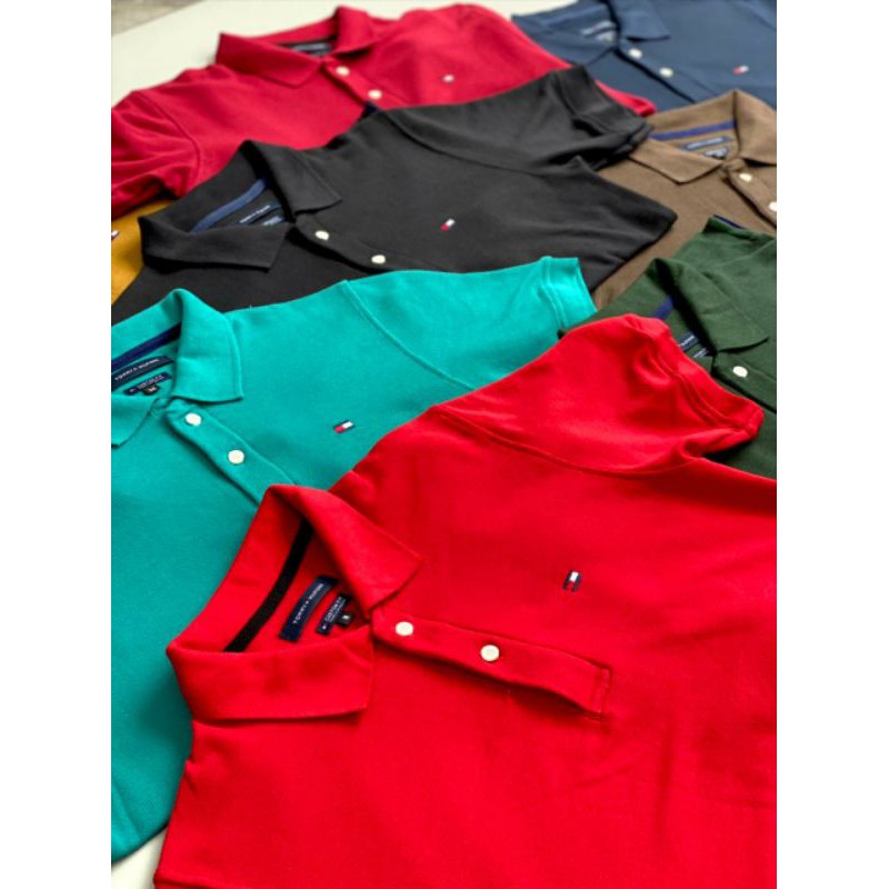 Tommy Hilfiger Áo Thun Polo Thời Trang Năng Động