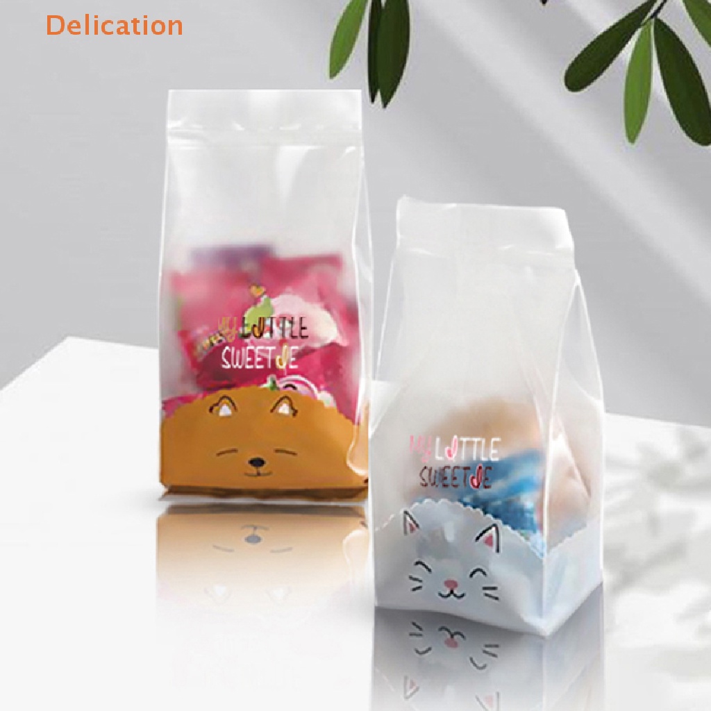 Set 50 Túi Nhựa Trong Suốt Đựng Bánh Kẹo DIY
