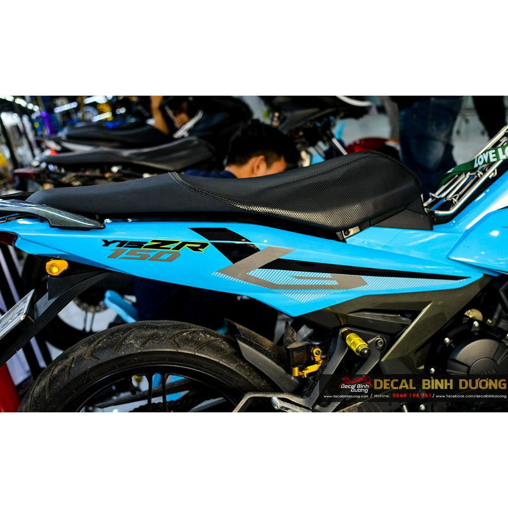 Tem Xe Máy - Decal Trùm Exciter 150 Y15ZR Xanh Ngọc Cực Chất