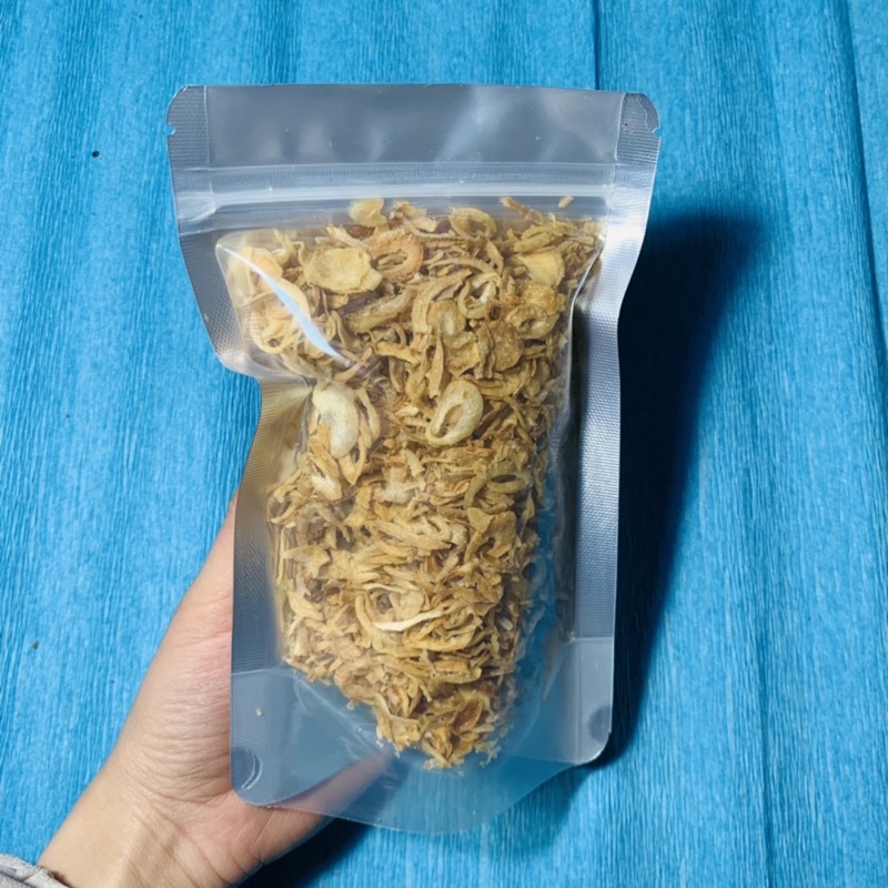 500g Hành Phi Chiên Giòn Làm Bánh Tráng Trộn Siêu Ngon