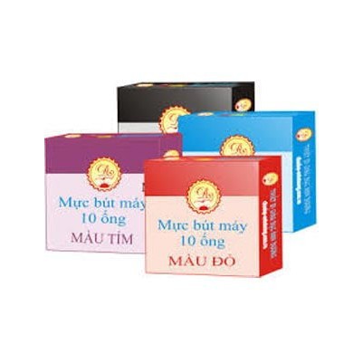 Mực Ông Tiện Lợi Ánh Dương - Không Cần Bơm Mực (10 Ống)