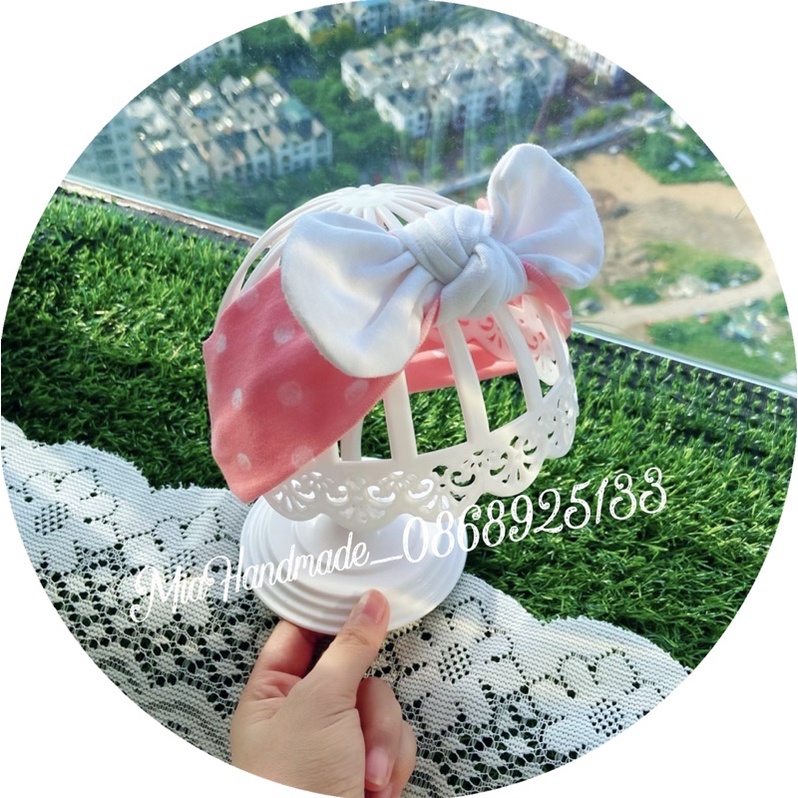 MŨ TURBAN CHO BÉ RẺ ĐẸP CHẤT COTTON MỀM MỊN